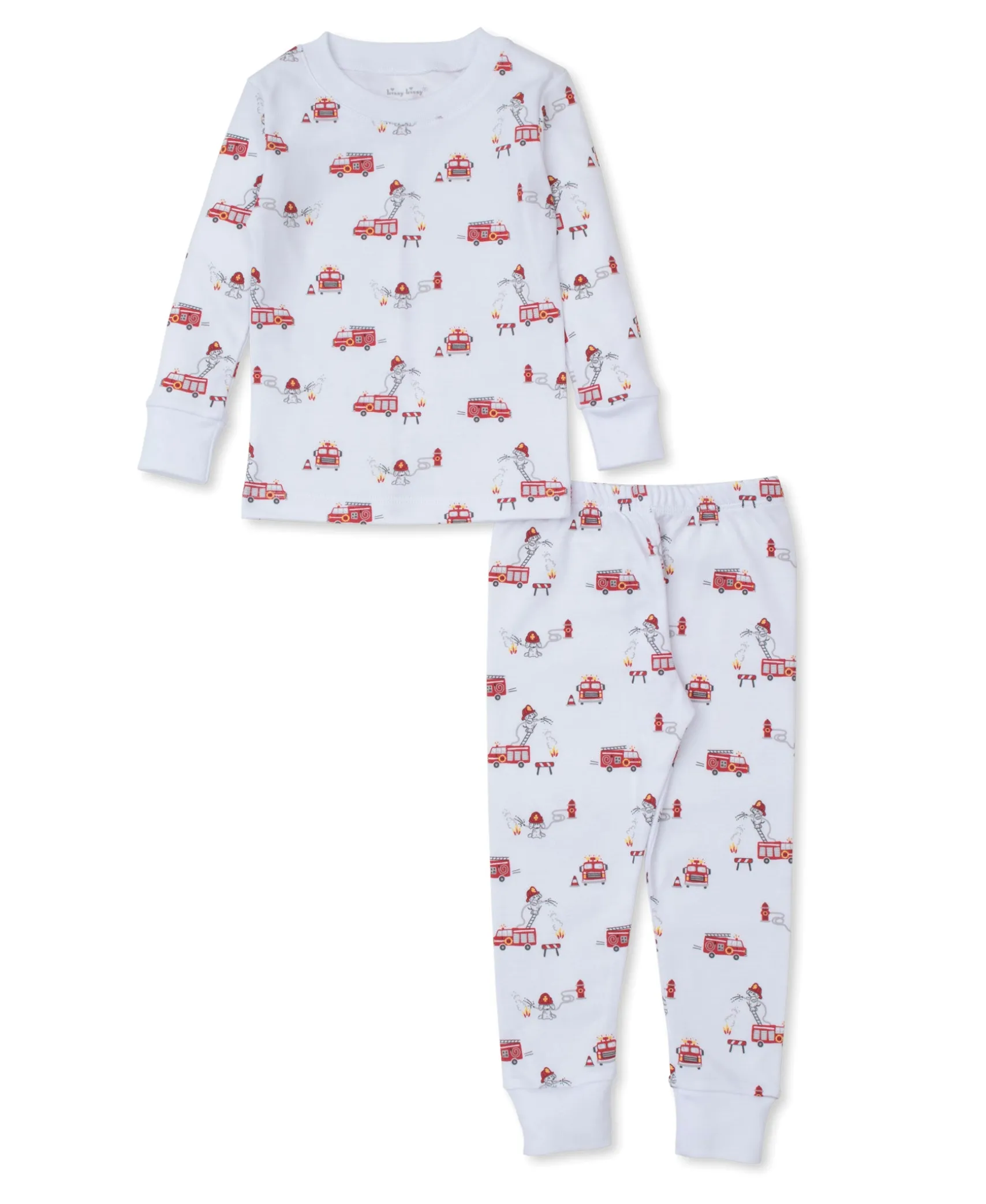 Firetruck Fun Kids Pajama Set