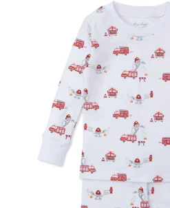 Firetruck Fun Kids Pajama Set