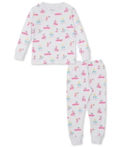 Flamingos Surfs Up Pajama Set