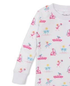 Flamingos Surfs Up Pajama Set