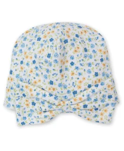 Floral Fantasy Blue Novelty Hat