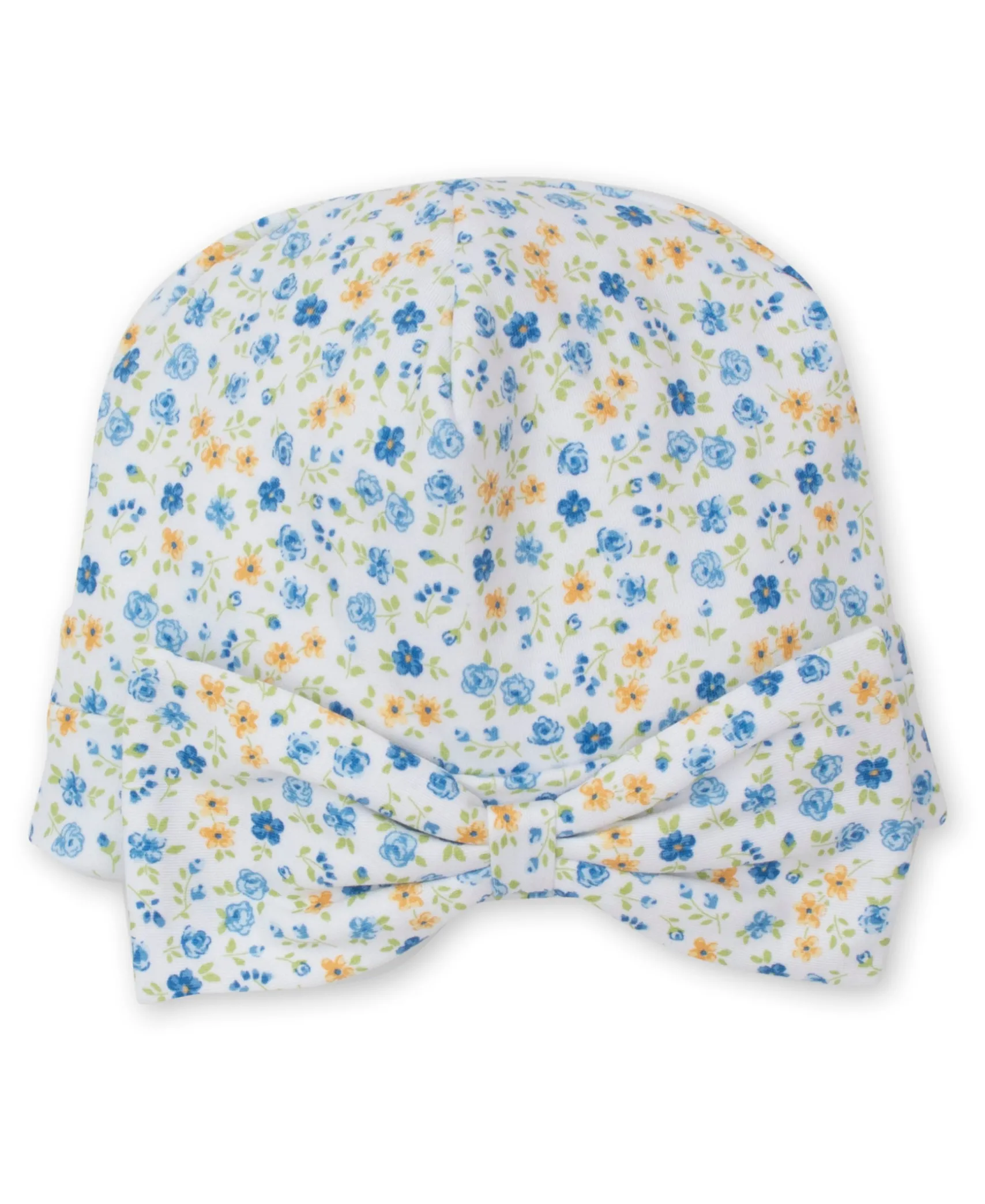 Floral Fantasy Blue Novelty Hat