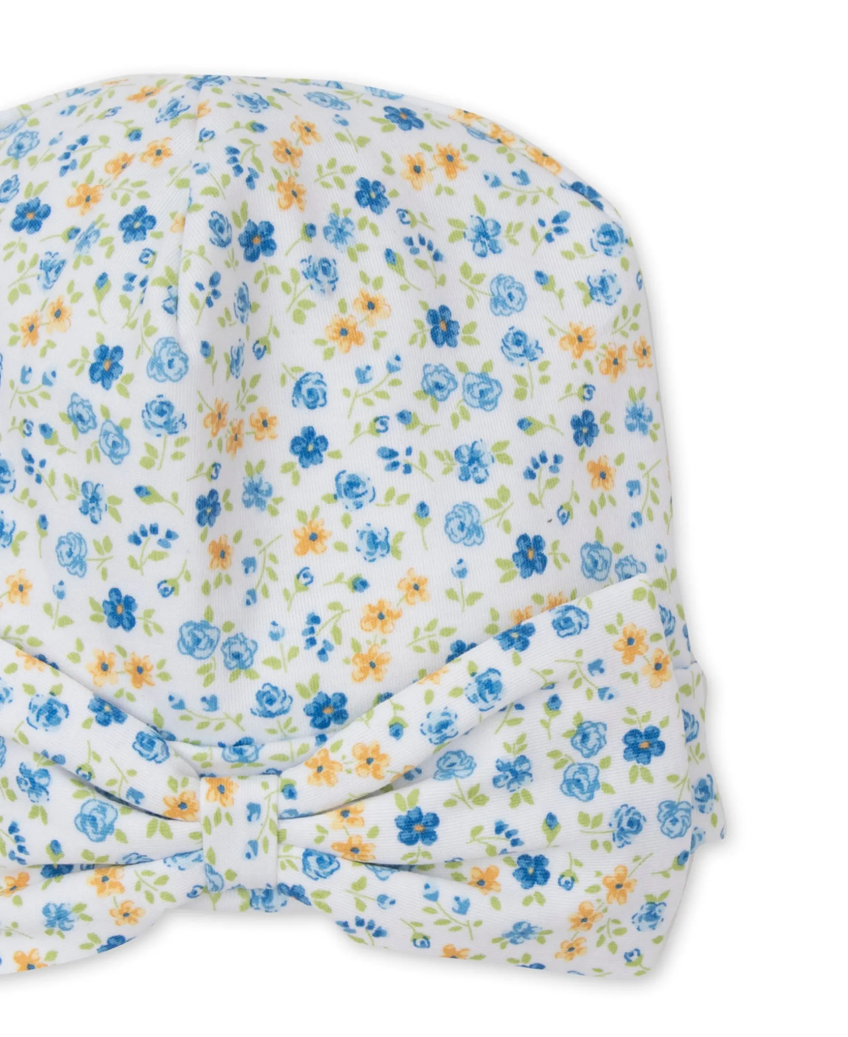 Floral Fantasy Blue Novelty Hat