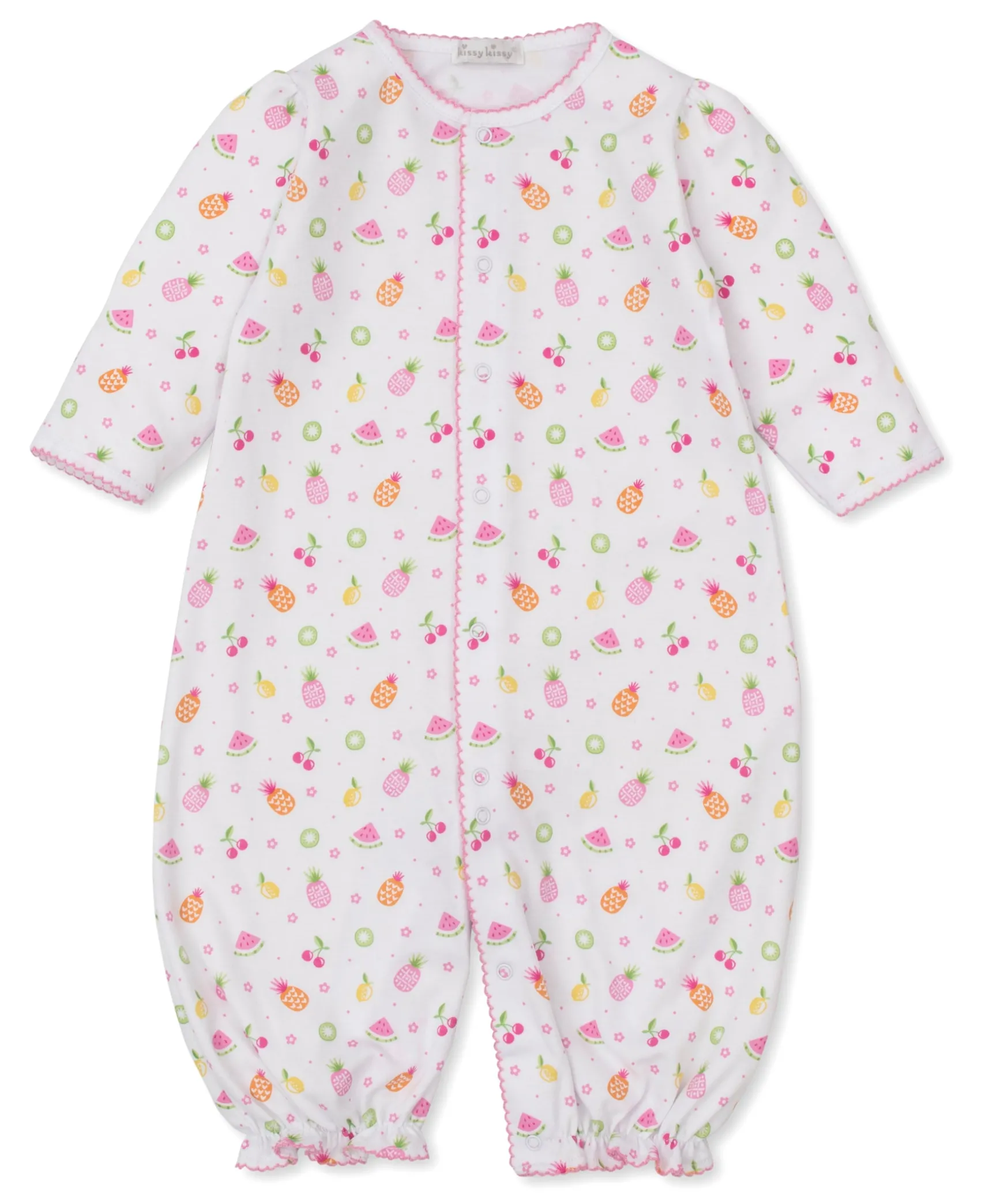 Fruit Fiesta White Convertible Gown