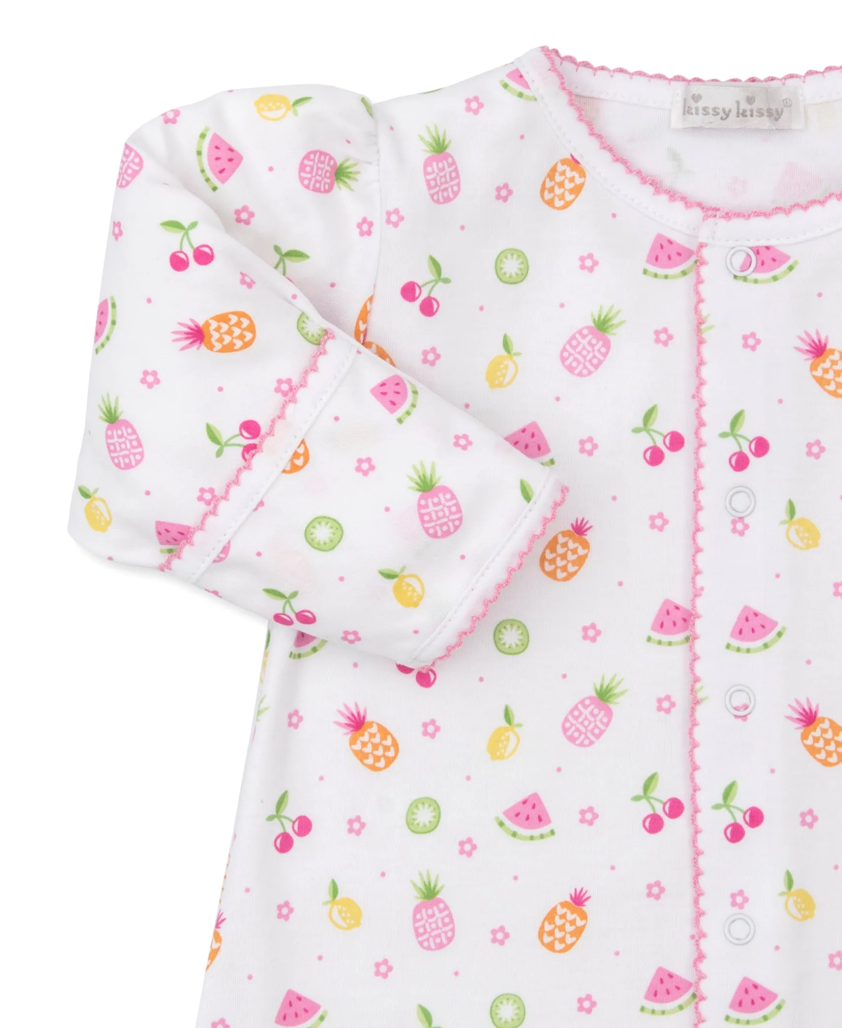 Fruit Fiesta White Convertible Gown