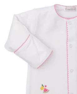 Fruit Fiesta White Footie & Hat Set