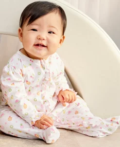 Fruit Fiesta White Zip Footie