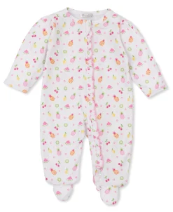 Fruit Fiesta White Zip Footie