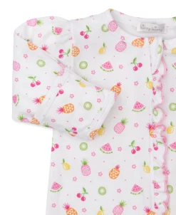 Fruit Fiesta White Zip Footie