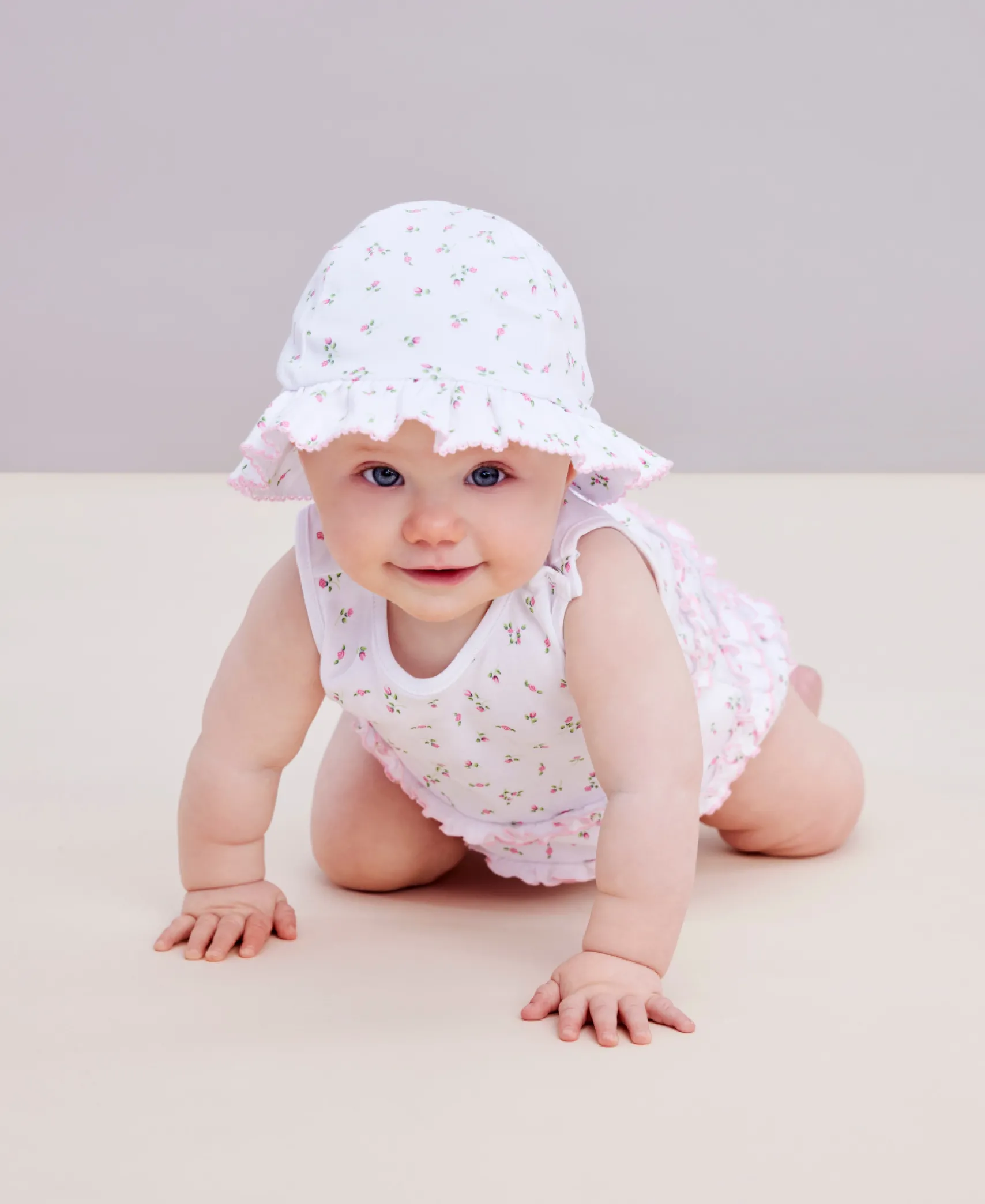 Garden Roses Floppy Hat