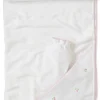 Garden Roses Hooded Towel with Mitt