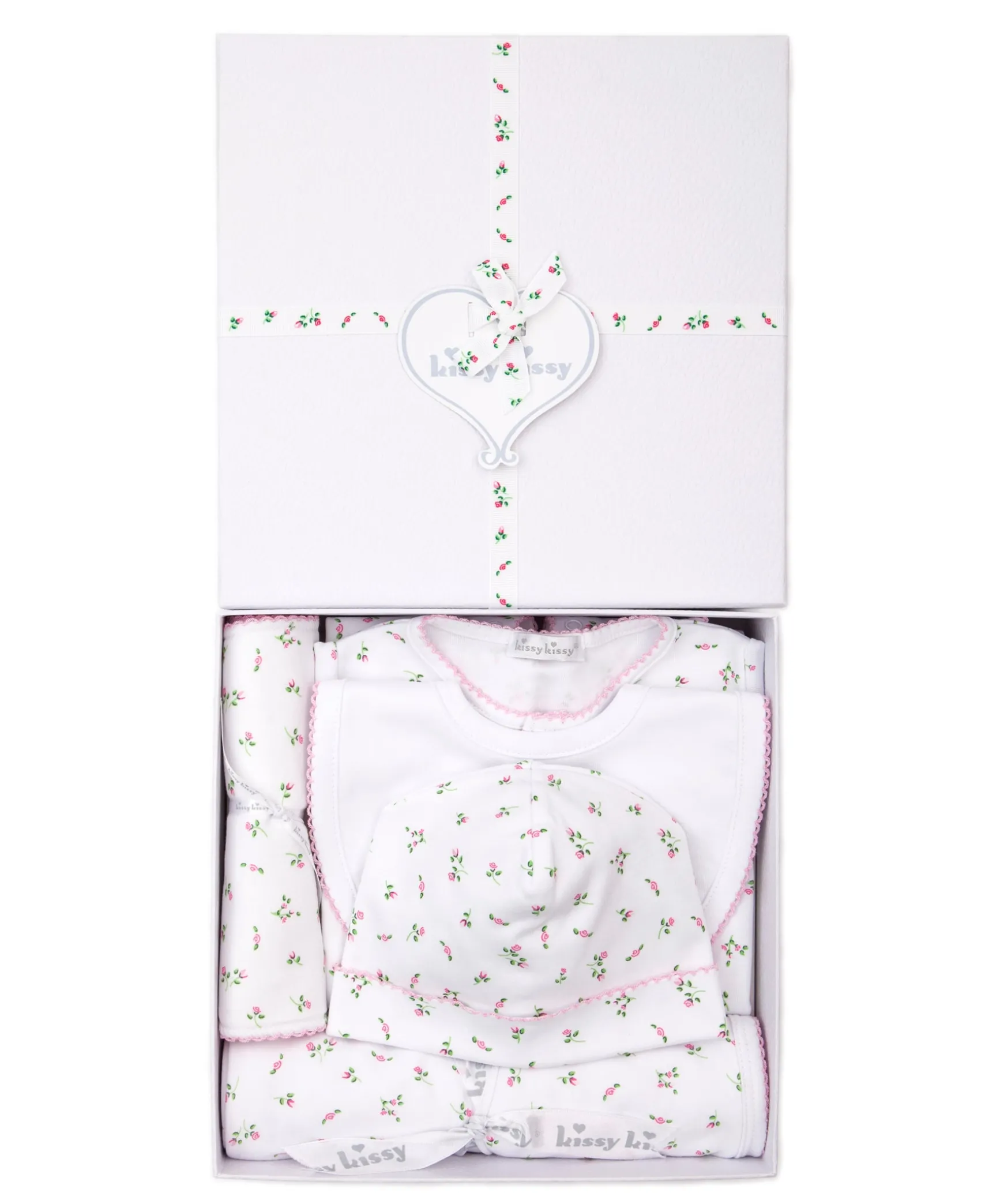 Garden Roses 5PC Gift Set w/Gift Box