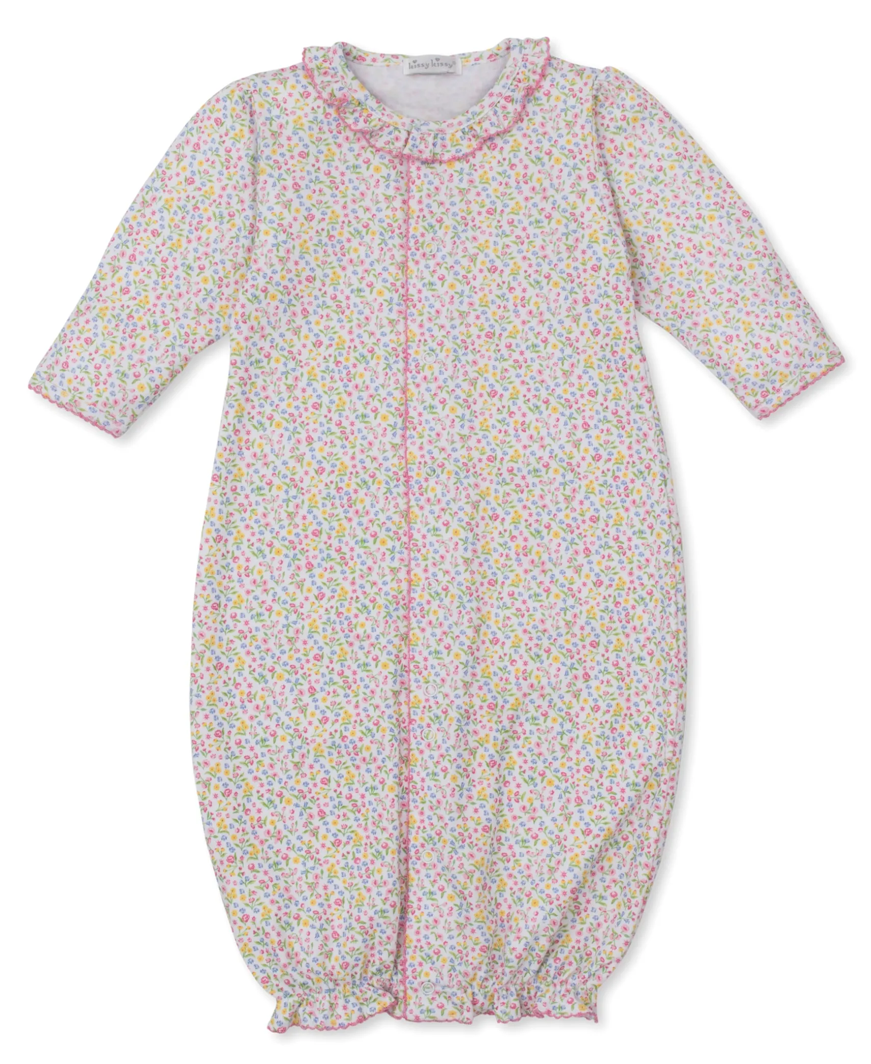 Garden Trellis Floral Convertible Gown