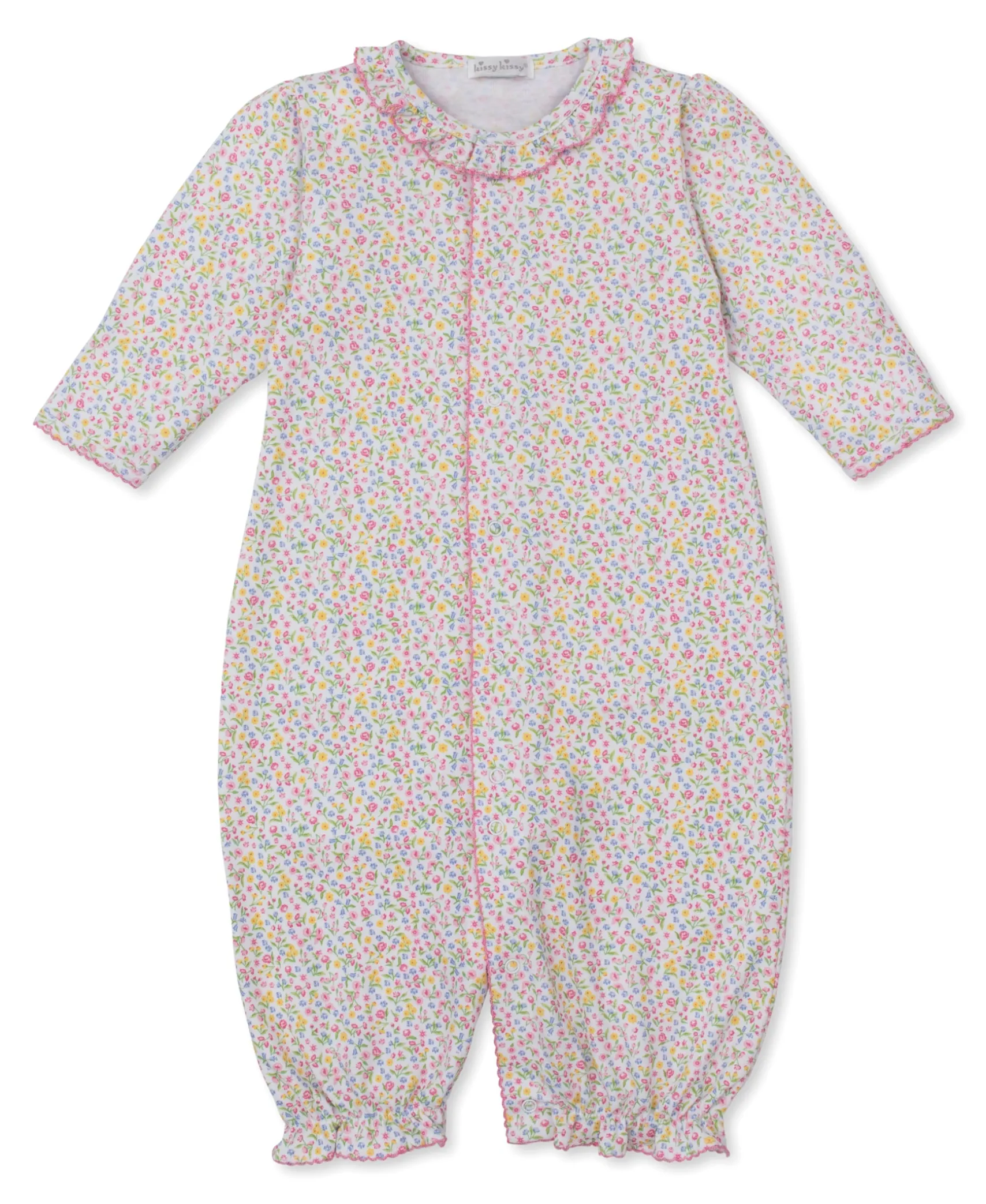 Garden Trellis Floral Convertible Gown