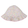 Garden Trellis Floral Floppy Hat