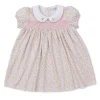 Garden Trellis Floral Smocked Toddler Dress