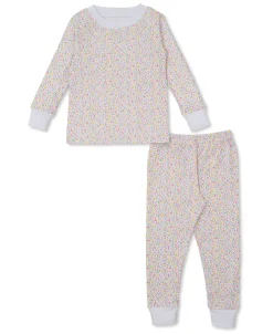 Garden Trellis Floral Toddler Pajama Set