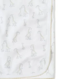 Giraffe Generations Print Blanket