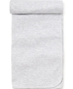 Gray Kissy Essentials Stripe Blanket