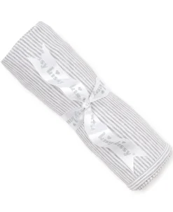 Gray Kissy Essentials Stripe Blanket