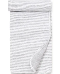 Gray Kissy Essentials Stripe Blanket