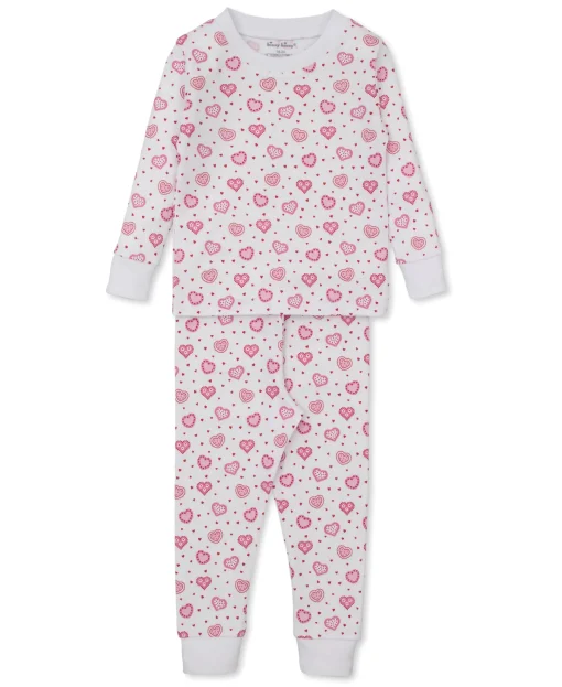 Heartfelt Hearts Toddler Pajama Set