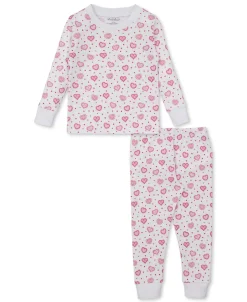 Heartfelt Hearts Toddler Pajama Set