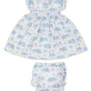 Heavenly Hydrangeas Blue Dress Set