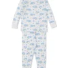 Heavenly Hydrangeas Blue Pajama Set