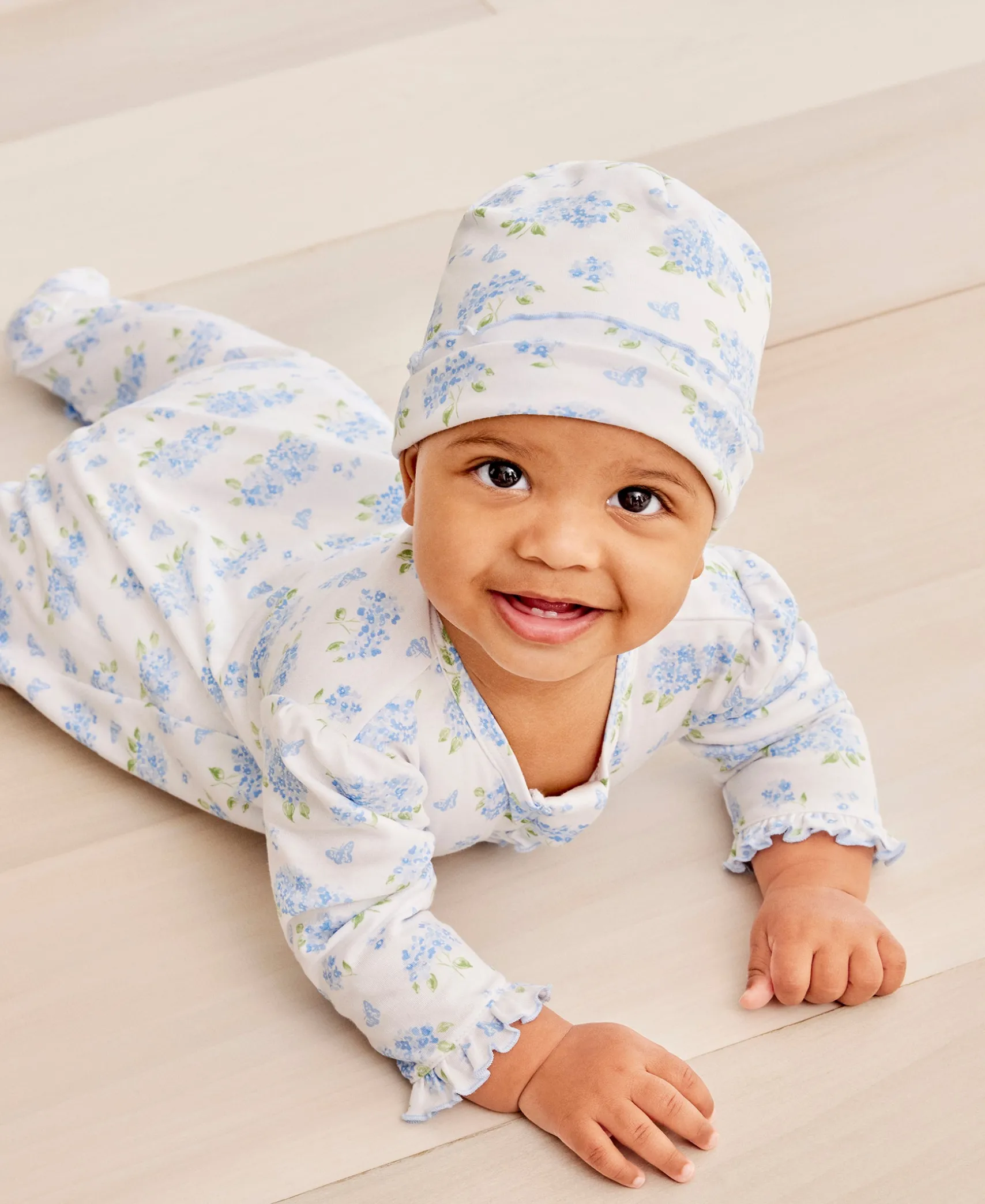 Heavenly Hydrangeas Blue Hat