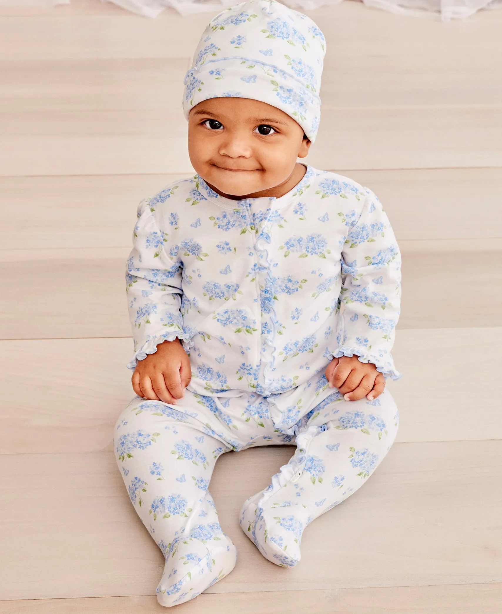 Heavenly Hydrangeas Blue Hat