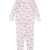 Heavenly Hydrangeas Pink Pajama Set