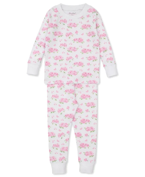 Heavenly Hydrangeas Pink Toddler Pajama Set
