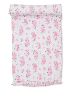 Heavenly Hydrangeas Pink Blanket