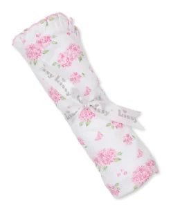 Heavenly Hydrangeas Pink Blanket