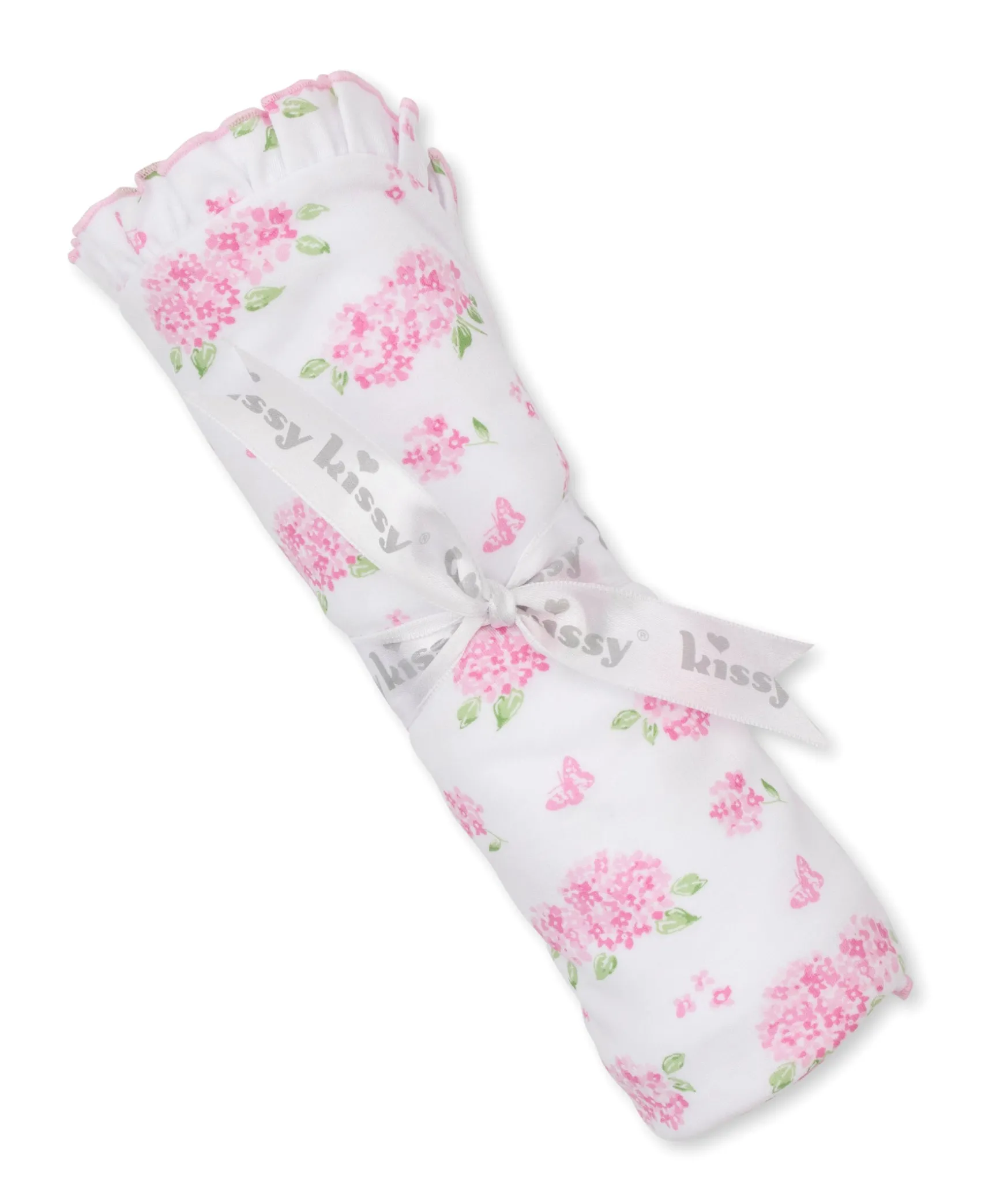 Heavenly Hydrangeas Pink Blanket