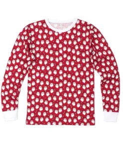 Ho Ho Ho Adult Pajama Top