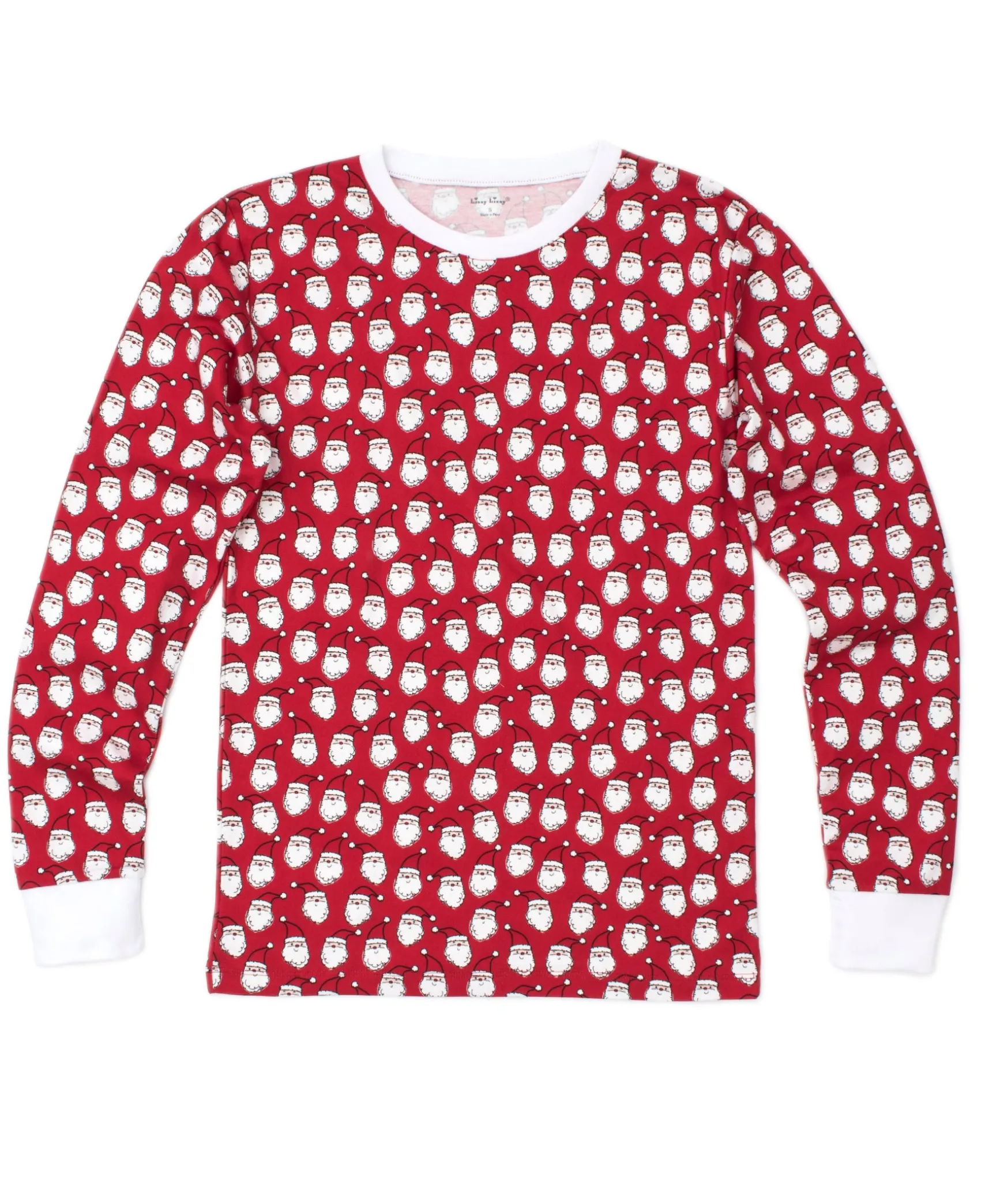 Ho Ho Ho Adult Pajama Top