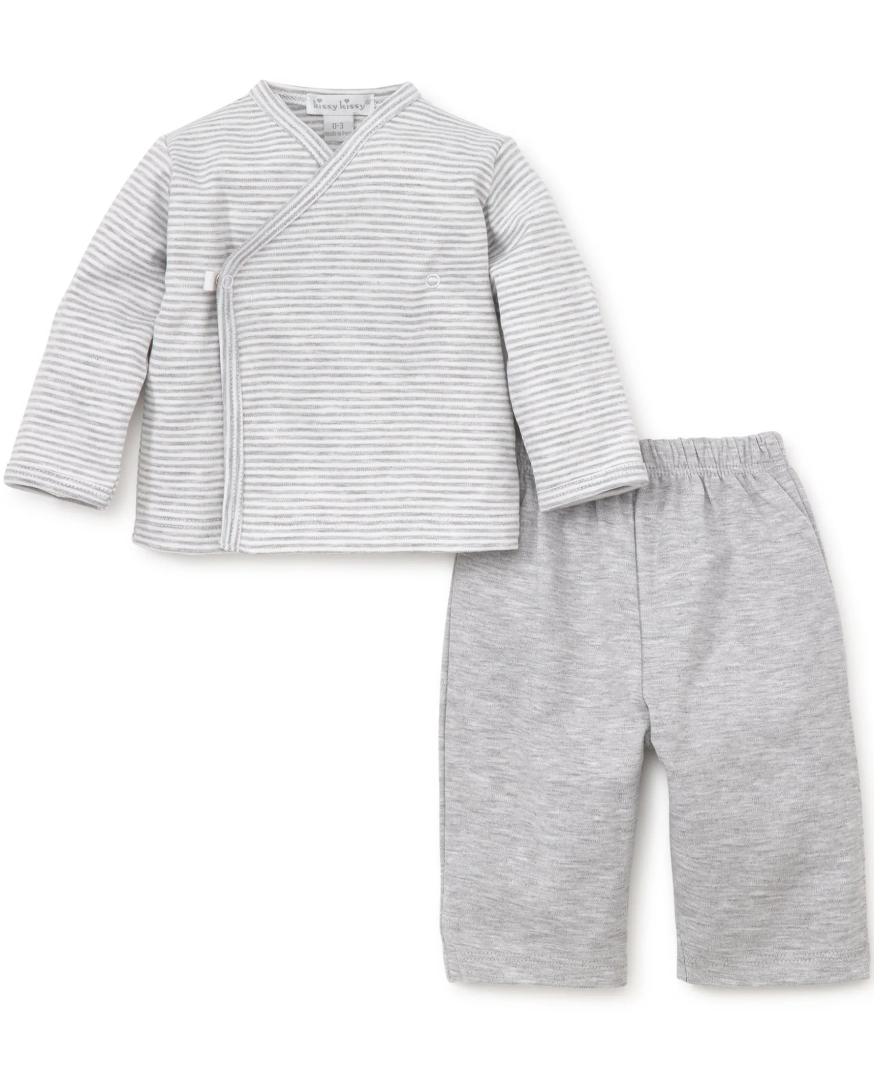 Kissy Essentials Grey Pant Set