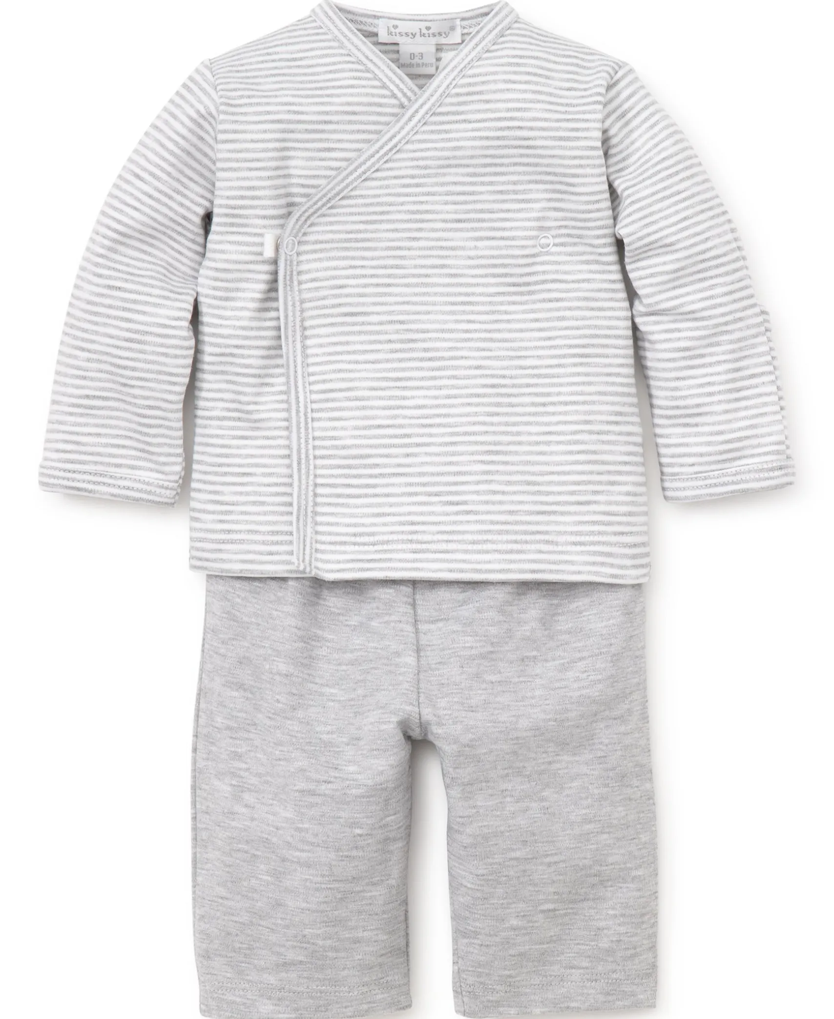Kissy Essentials Grey Pant Set