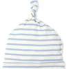Kissy Love Basics Blue Stripes Knotted Hat