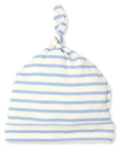 Kissy Love Basics Blue Stripes Knotted Hat
