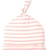 Kissy Love Basics Pink Stripes Knotted Hat