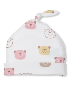 Kissy Love Bear Talk Pink Hat
