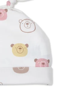 Kissy Love Bear Talk Pink Hat