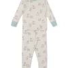 Kissy Love Bunny Buddies Blue Toddler Pajama Set
