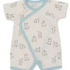 Kissy Love Bunny Buddies Blue Short Playsuit