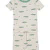 Kissy Love Crocodile Walk Short Pajama Set