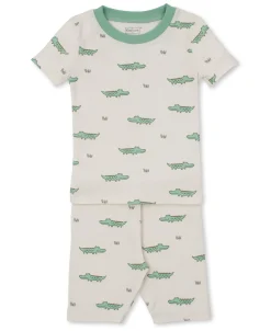 Kissy Love Crocodile Walk Short Pajama Set