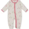 Kissy Love Flamingo Love Zip Footie